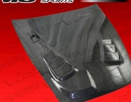 SP style BLACK carbon fiber Hood for Honda 00-09 Honda  S2000  2dr