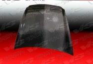 OEM style BLACK carbon fiber Hood for Acura 04-08 Acura  TL  4dr