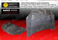 OEM style BLACK carbon fiber Hood for Honda 04-05 Honda  Civic  2dr/4dr