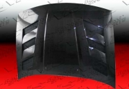 AMS style BLACK carbon fiber Hood for Nissan 90-96 Nissan  300ZX  2dr/2+2