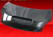 Techno R style BLACK carbon fiber Hood for Suzuki 05-07 Suzuki  Swift  4dr