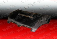 Cyber style BLACK carbon fiber Hood for Toyota 00-05 Toyota  Echo (JDM)  4dr